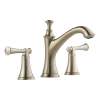 Baliza 65305LF-BNLHP Less Handles Widespread Lavatory Faucet in Brushed Nickel