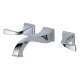 65830LF-PC Virage Wall Mount Lavatory Faucet in Polished Chrome