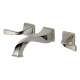 Wall Mount Lavatory Faucet in Polished Nickel