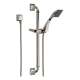 85730-PN Virage Hand Shower Package Includes Slide Bar, Hose, and Wall Supply in Polished Nickel