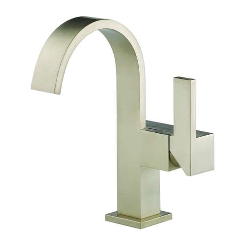 Single-Hole Lavatory Faucet in Brushed Nickel