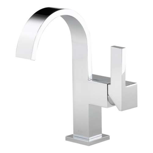 Single-Hole Lavatory Faucet in Polished Chrome