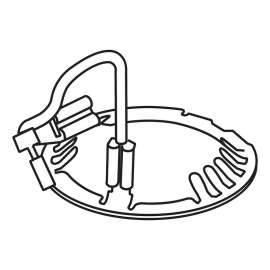 Contact Plate Assembly Contact Plate Assembly in Polished Chrome