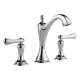 Charlotte 65385LF-PCLHP Less Handles Widespread Lavatory Faucet in Polished Chrome