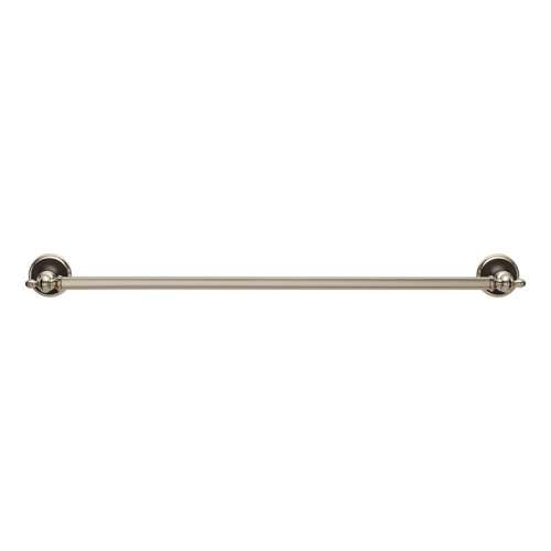 Towel Bar in Polished Nickel/Cocoa Bronze
