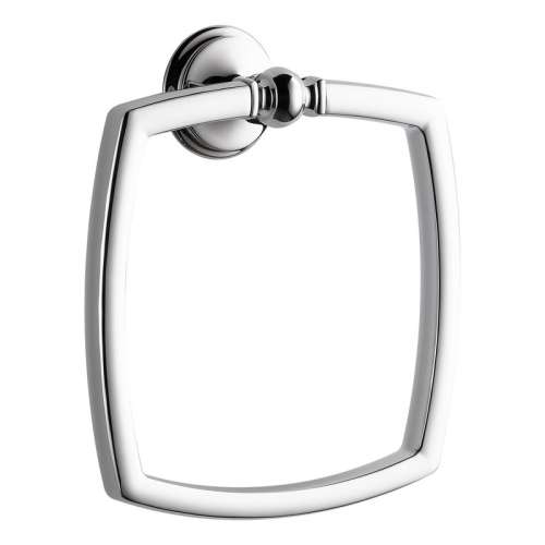 Charlotte 694685-PC Towel Ring in Polished Chrome