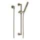 Hand Shower Includes Slide Bar, Hose, Wall Supply, and H2Okinetic Technology in Brushed Nickel
