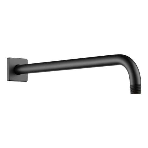 Siderna RP71650BL Shower Arm and Flange in Matte Black