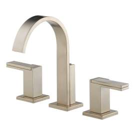 Siderna 65380LF-BNLHP Less Handles Widespread Lavatory Faucet in Brushed Nickel