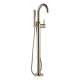 Odin T70175-BN Single Handle Freestanding Tub Filler Trim in Brushed Nickel