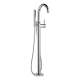 Odin T70175-PC Single Handle Freestanding Tub Filler Trim in Polished Chrome