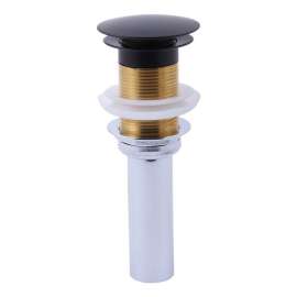 Pop-Up Drain Assembly With Less Overflow Hole
