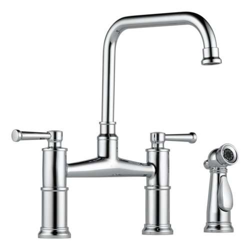Artesso 62525LF-PC Deck Mounted Kitchen Faucet in Polished Chrome