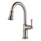 Deck Mounted Kitchen Faucet in Brilliance Stainless