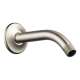 7in Shower Arm with Flange in Luxe Nickel