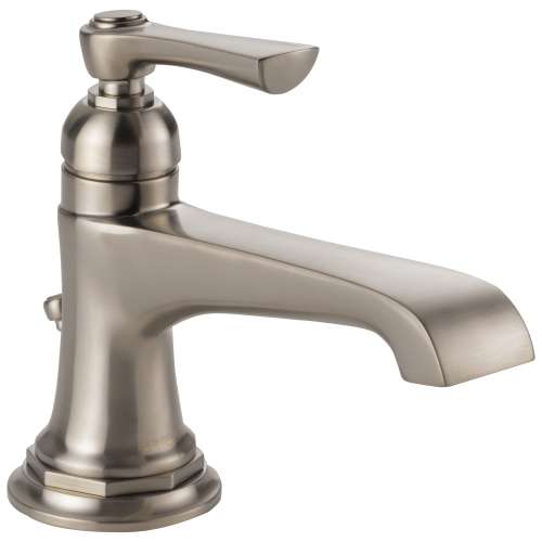 Single Handle Single Hole Lavatory Faucet in Luxe Nickel Finish, 1.5gpm Flow Rate