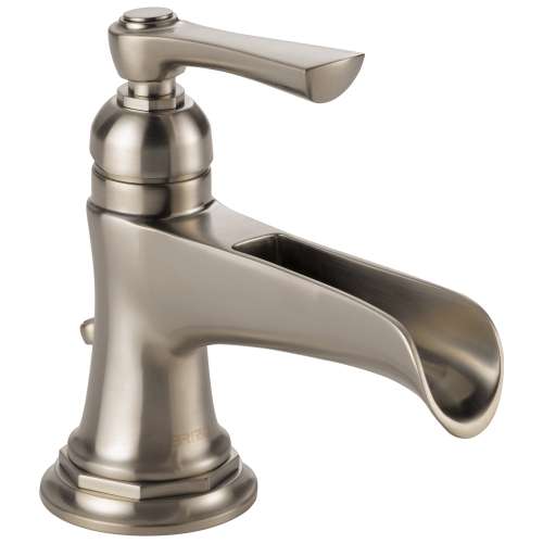 Rook 65061LF-NK Single Handle Single Hole Lavatory Faucet in Luxe Nickel Finish, 1.5gpm Flow Rate