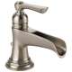 Rook 65061LF-NK Single Handle Single Hole Lavatory Faucet in Luxe Nickel Finish, 1.5gpm Flow Rate