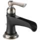 Rook 65061LF-NKBL Single Handle Single Hole Lavatory Faucet in Luxe Nickel/Matte Black Finish, 1.5gpm Flow Rate