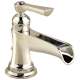 Rook 65061LF-PN Single Handle Single Hole Lavatory Faucet in Polished Nickel Finish, 1.5gpm Flow Rate
