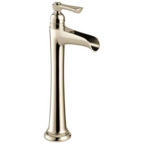 Single Handle Vessel Lavatory Faucet in Polished Nickel Finish, 1.5gpm Flow Rate