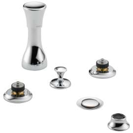 Bidet Faucet Less Handles in Chrome Finish