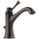 Single Handle Single Hole Lavatory Faucet in Venetian Bronze Finish, 1.2gpm Flow Rate