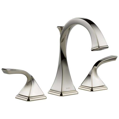 65330LF-PN-ECO Virage Widespread Lavatory Faucet in Polished Nickel Finish, 1.2gpm Flow Rate