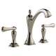 Charlotte 65385LF-PNLHP-ECO Widespread Lavatory Faucet Less Handles in Polished Nickel Finish, 1.2gpm Flow Rate