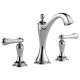 Charlotte 65385LF-PCLHP-ECO Widespread Lavatory Faucet Less Handles in Chrome Finish, 1.2gpm Flow Rate