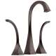 Two Handle Widespread Vessel Lavatory Faucet in Venetian Bronze Finish, 1.2gpm Flow Rate