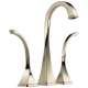 Two Handle Widespread Vessel Lavatory Faucet in Polished Nickel Finish, 1.2gpm Flow Rate