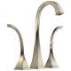 Two Handle Widespread Vessel Lavatory Faucet in Brushed Nickel Finish, 1.2gpm Flow Rate
