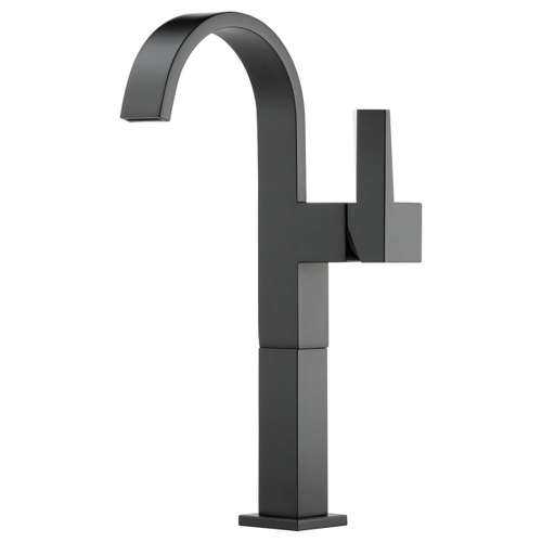 Siderna 65480LF-BL-ECO Single Handle Lavatory Faucet in Matte Black Finish, 1.2gpm Flow Rate
