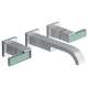 65880LF-PCLHP-ECO Siderna Wall-Mount Vessel Lavatory Faucet Less Handles in Chrome Finish, 1.2gpm Flow Rate