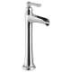 Single Handle Vessel Lavatory Faucet in Chrome Finish, 1.2gpm Flow Rate