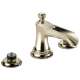 Rook 65361LF-PNLHP-ECO Widespread Lavatory Faucet Less Handles in Polished Nickel Finish, 1.2gpm Flow Rate