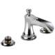 Rook 65361LF-PCLHP-ECO Widespread Lavatory Faucet Less Handles in Chrome Finish, 1.2gpm Flow Rate
