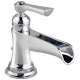 Rook 65061LF-PC-ECO Single Handle Single Hole Lavatory Faucet in Chrome Finish, 1.2gpm Flow Rate