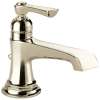 Rook 65060LF-PN-ECO Single Handle Single Hole Lavatory Faucet in Polished Nickel Finish, 1.2gpm Flow Rate