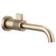 Single Handle Wall Mount Lavatory Faucet in Luxe Gold Finish, 1.2gpm Flow Rate