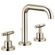 65335LF-M Litze Widespread Lavatory Faucet Less Handles, 1.5gpm Flow Rate