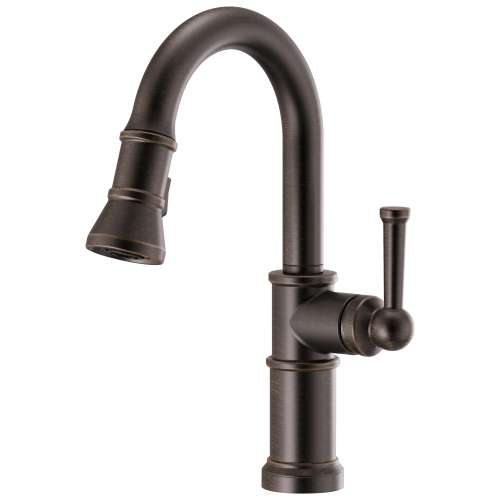 Pull-Down Prep Faucet in Venetian Bronze Finish