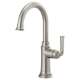 1.8 GPM Bar Faucet in Stainless Finish