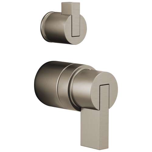 Pressure Balance Valve Trim Lever Handle Kit in Luxe Nickel