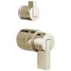 Pressure Balance Valve Trim Lever Handle Kit in Polished Nickel