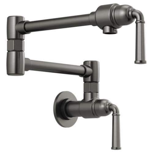 4 GPM Wall Mount Pot Filler in Luxe Steel Finish