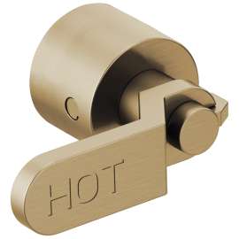 Litze Double Lever Handle Kit for Wall Mount Tub Filler - in Multiple Colors