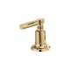 Invari HL5376-PG Widespread Lever Handle Kit in Polished Gold