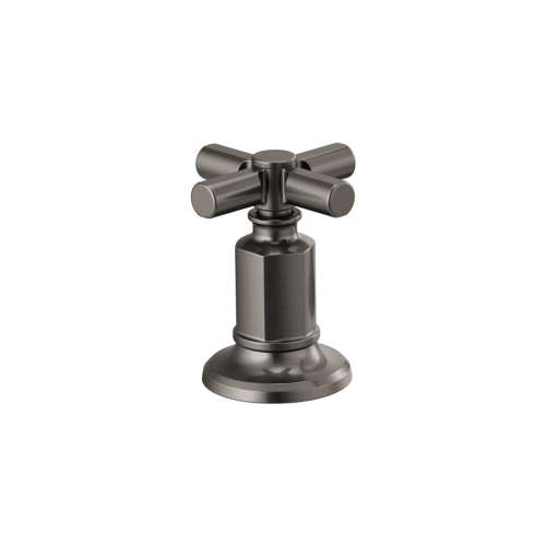 Invari HX5376-SL Widespread Cross Handle Kit in Luxe Steel